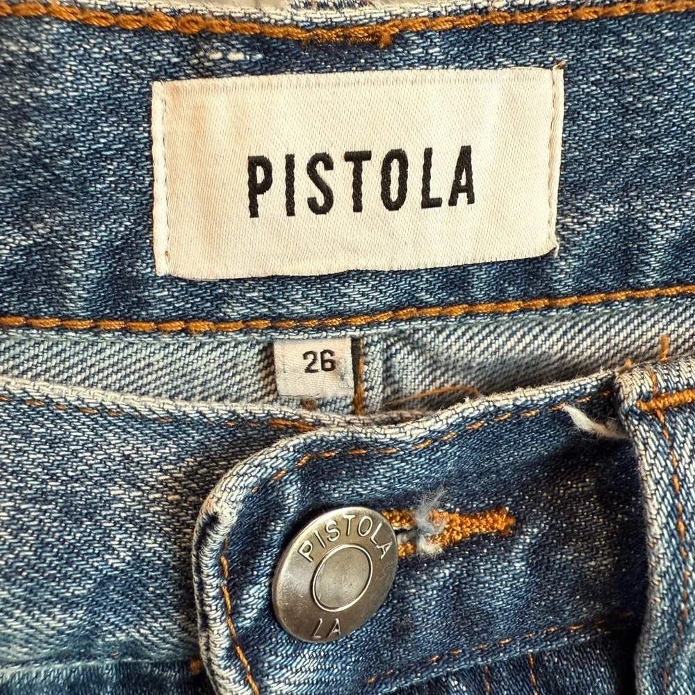 Pistola Light Blue Distressed Men's Jeans - Picture 2 of 4